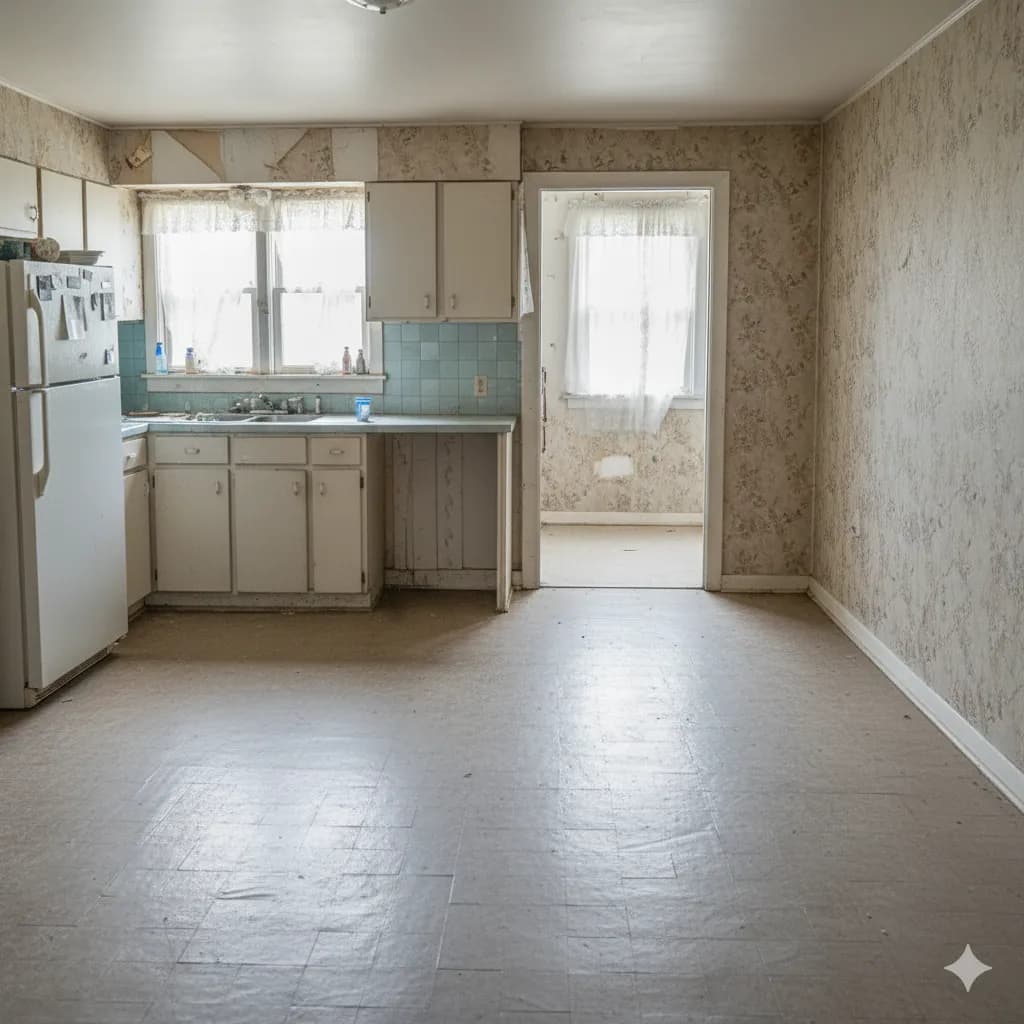 Résultat final d'un nettoyage extrême réussi